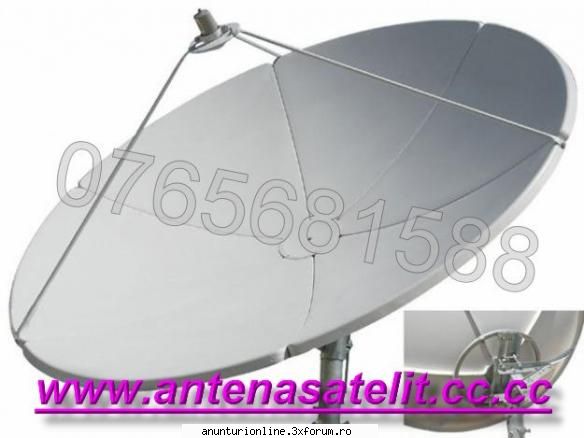 antene satelit instalam reglam vindem  0765681588  digi tv, boom tv, dolce, focus, akta. sky italia,